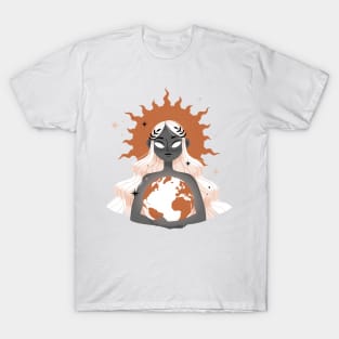 Gaia - Terracotta T-Shirt